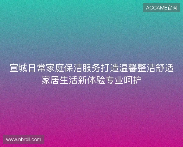 宣城日常家庭保洁服务打造温馨整洁舒适家居生活新体验专业呵护