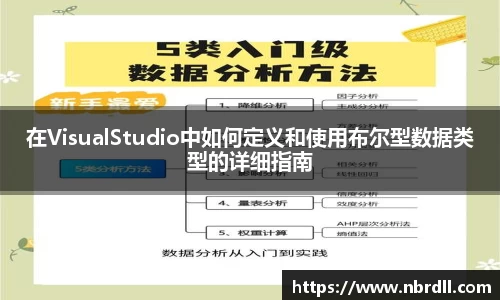 在VisualStudio中如何定义和使用布尔型数据类型的详细指南